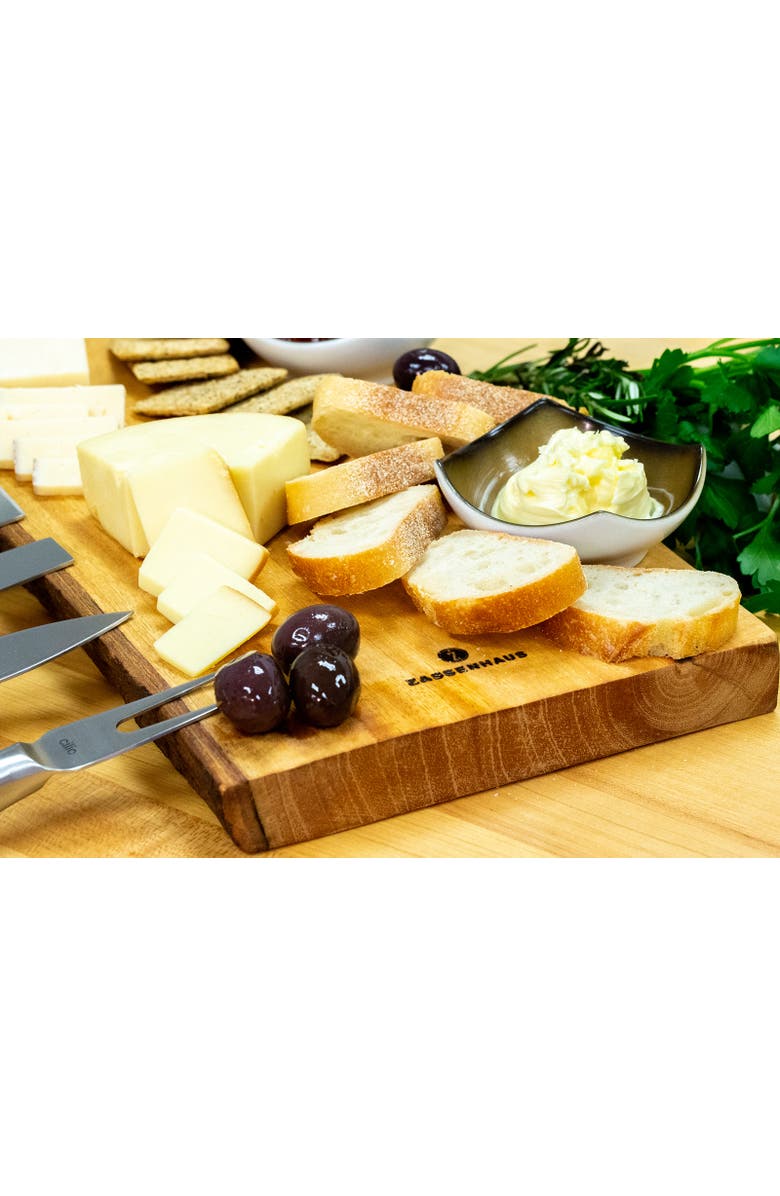 CILIO Piave 4 Piece Cheese Knife Set, Stainless Steel, Alternate, color, Silver