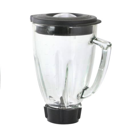 6 Piece 48 Oz Round Blender Glass Jar Replacement Kit