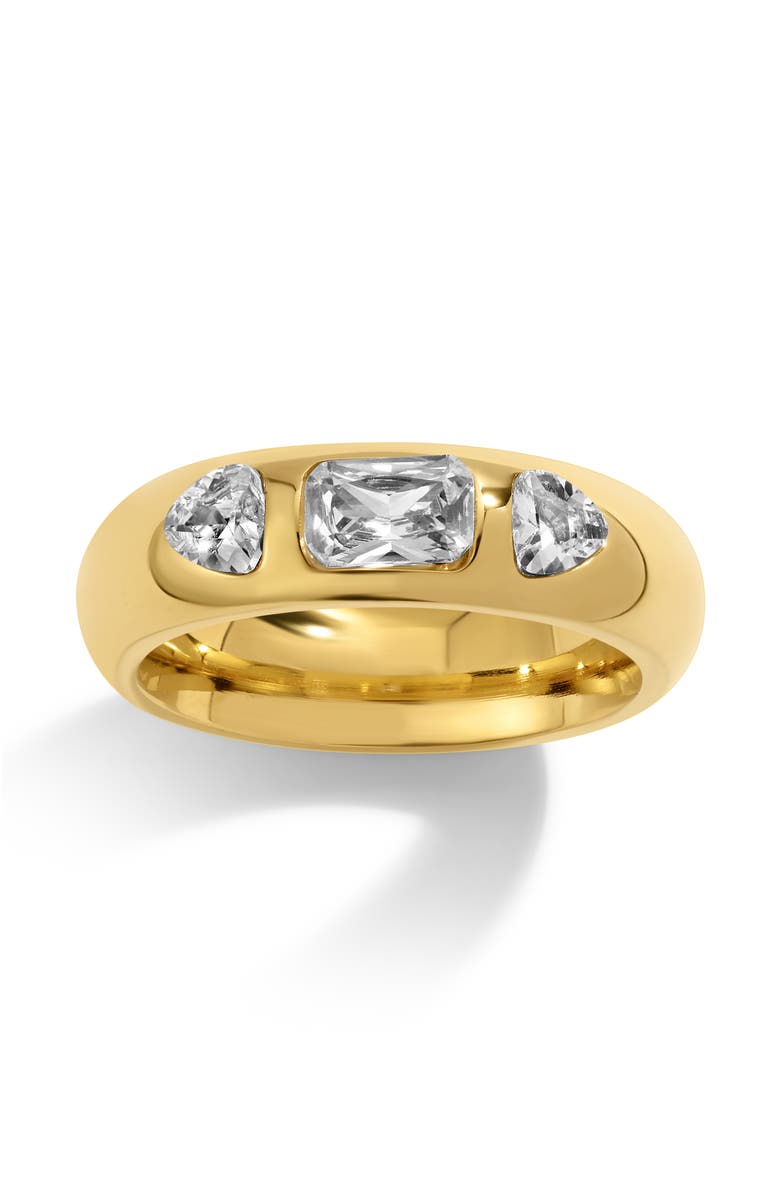 Mazin Jewels Eye of the Beholder Ring, Alternate, color, Gold