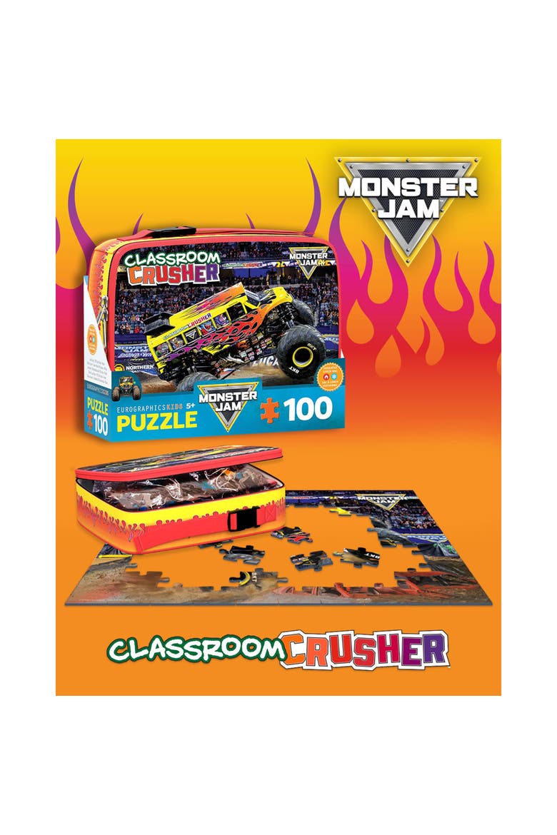 Monster Jam 100 Piece Puzzle, Alternate, color, Multicolored