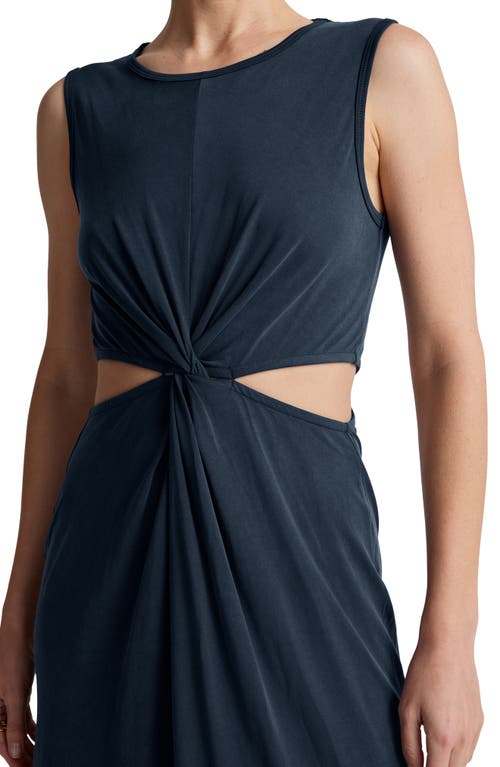 Shop Beyond Yoga Around The World Front Twist Midi Dress