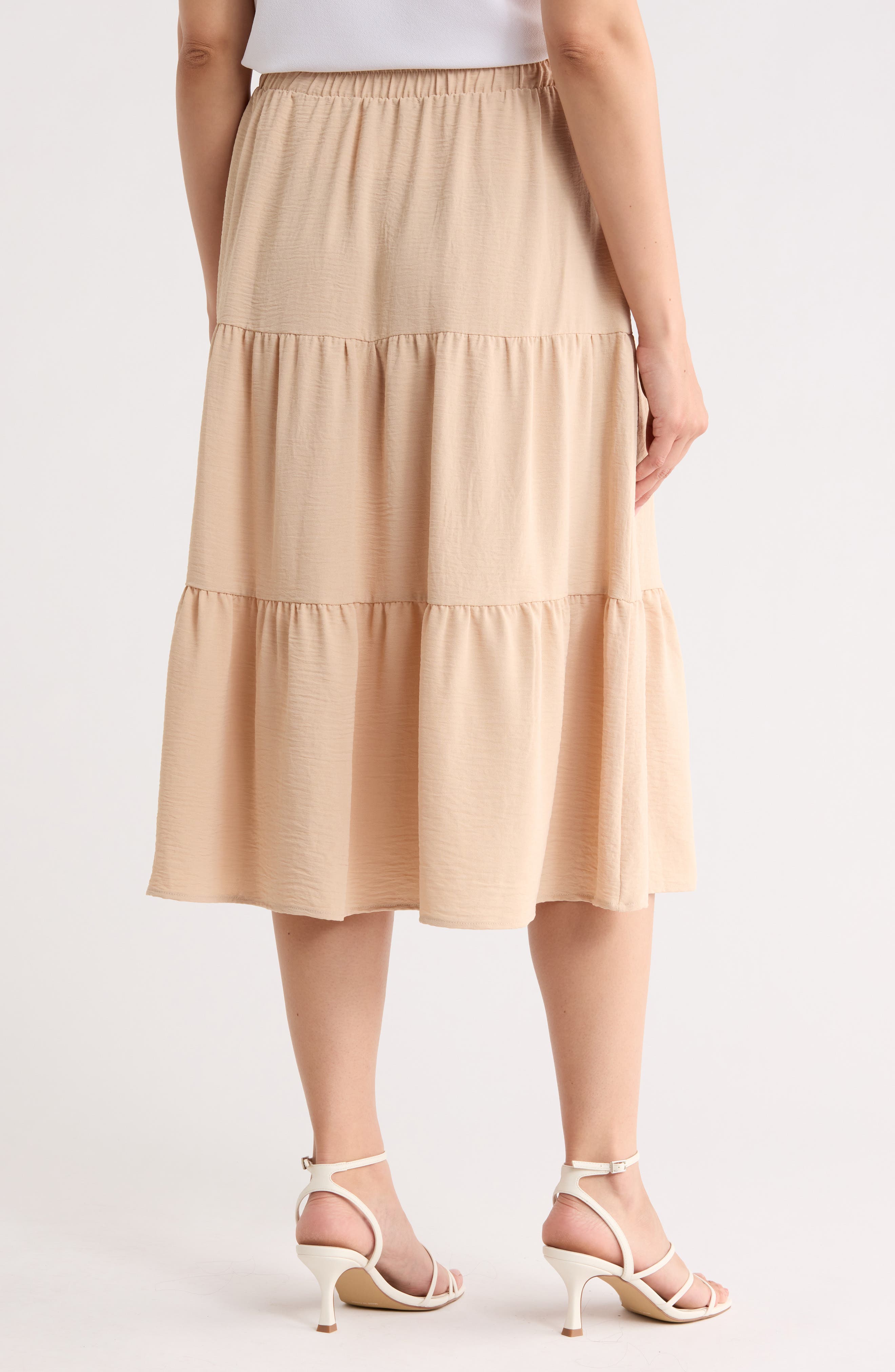 Tiered Midi Skirt - image 2