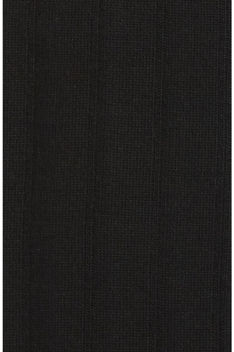 Over the Calf Wool Socks, Alternate, color, BLACK