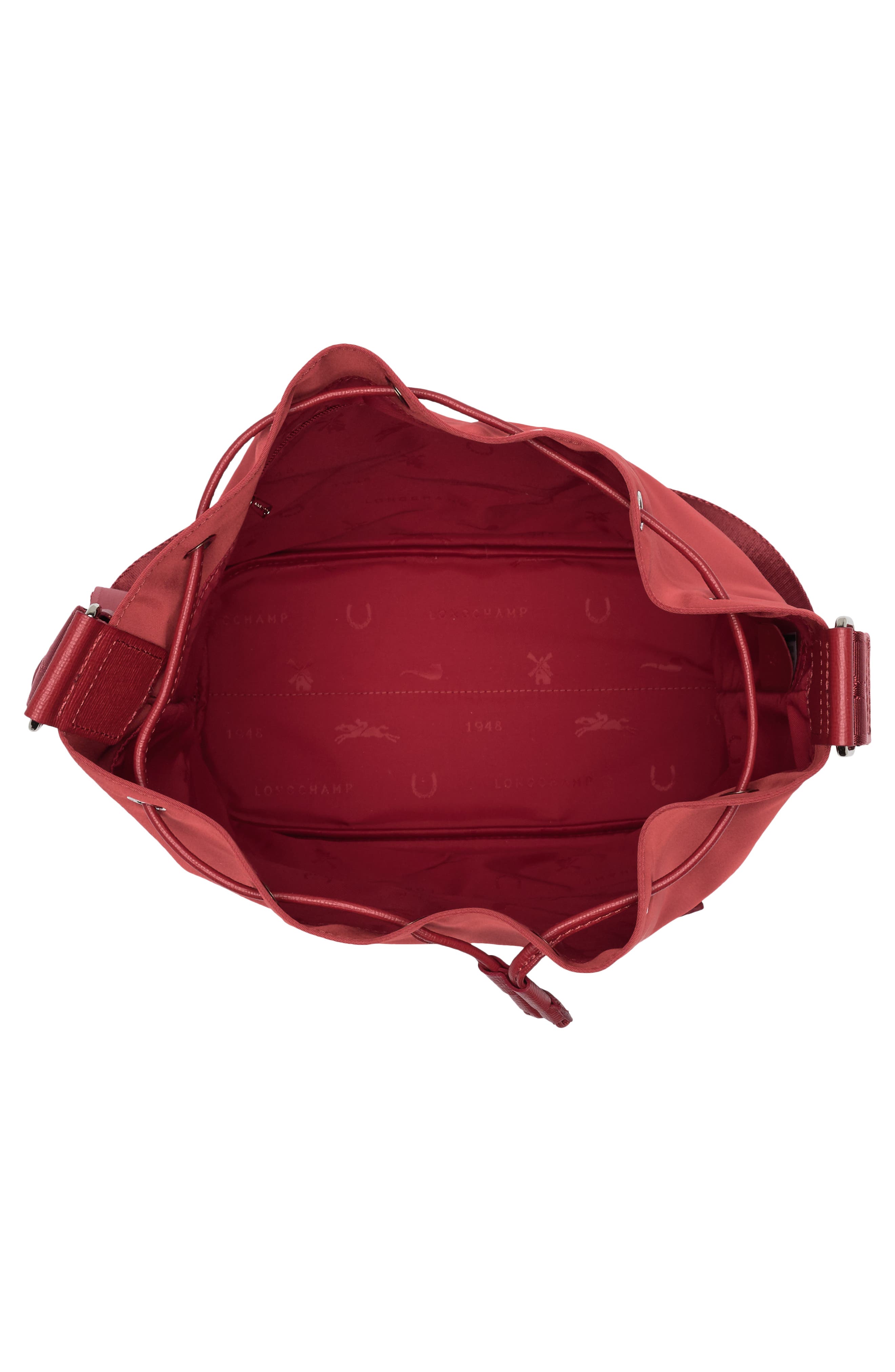 Longchamp Neoprene Bucket Bag, Alternate, color, 