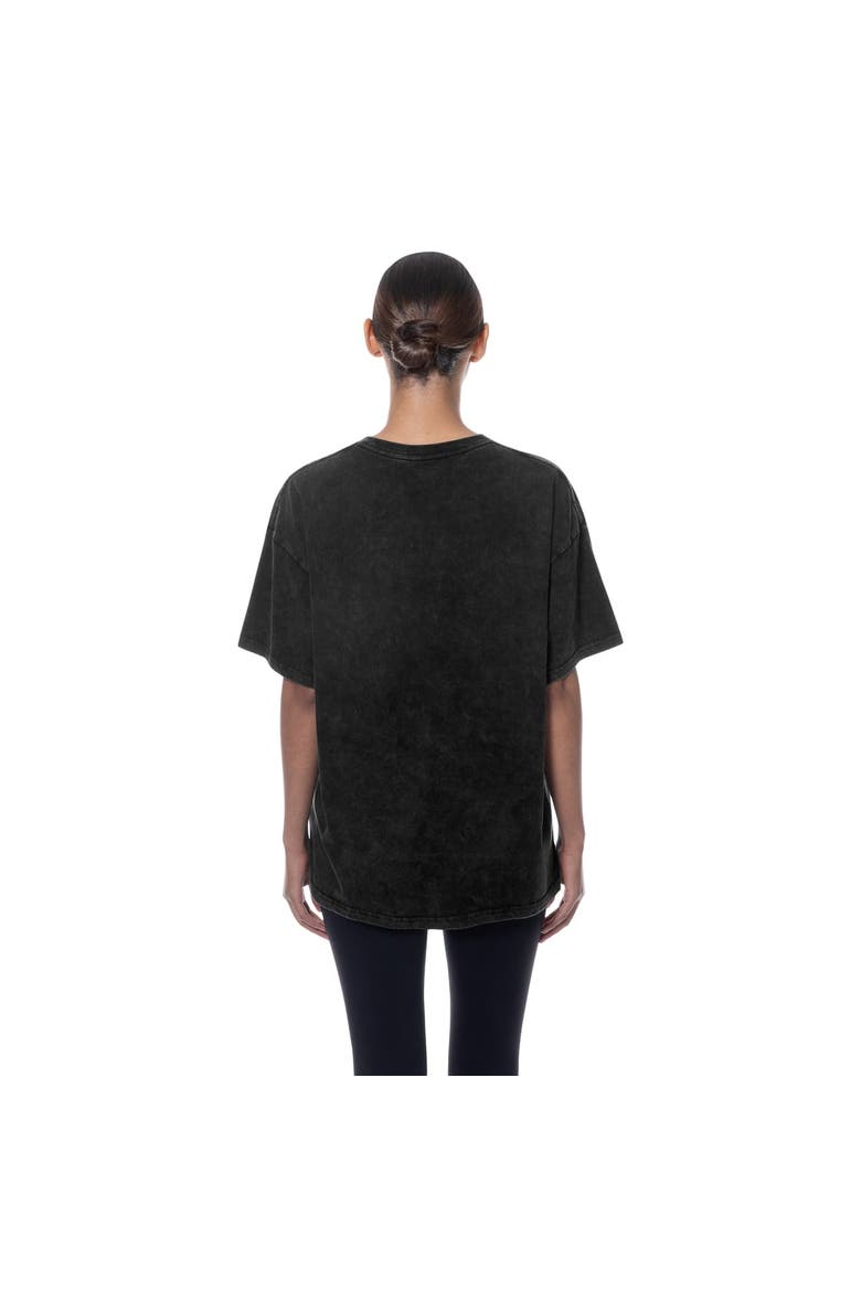 Women's New Era  Black LA 2028 Summer Olympics Mineral Wash Oversized T-Shirt, Alternate, color, Black