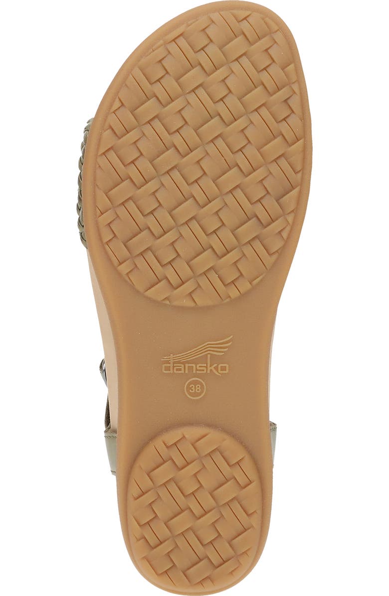 Dansko Jodie Ankle Strap Sandal, Alternate, color, Vanilla