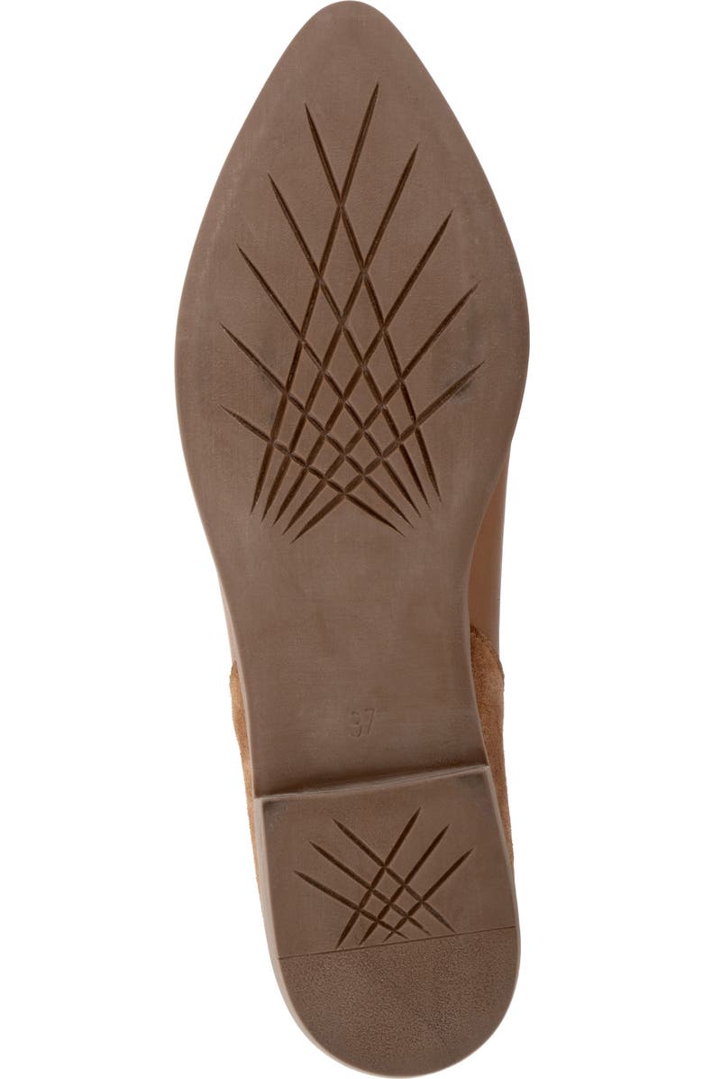 Bueno Beau Pointed Toe Loafer, Alternate, color, Walnut