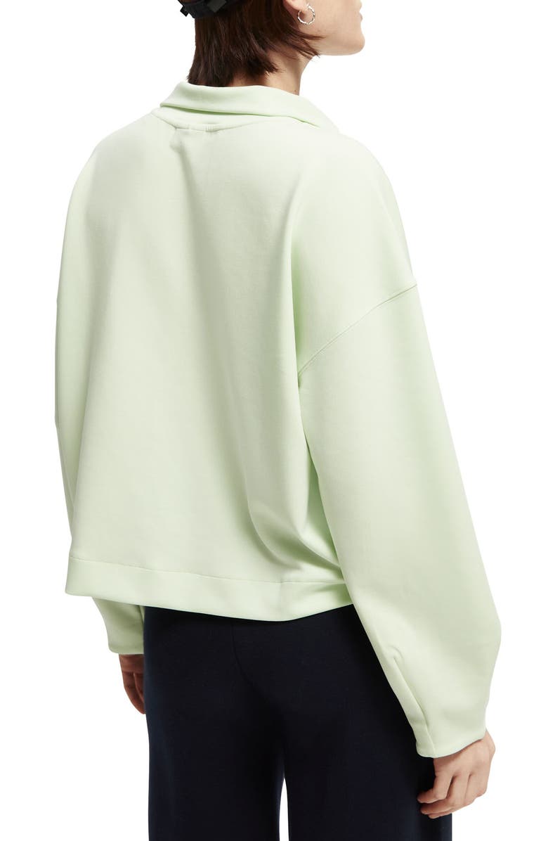 Scotch & Soda Half Zip Anorak Sweatshirt, Alternate, color,