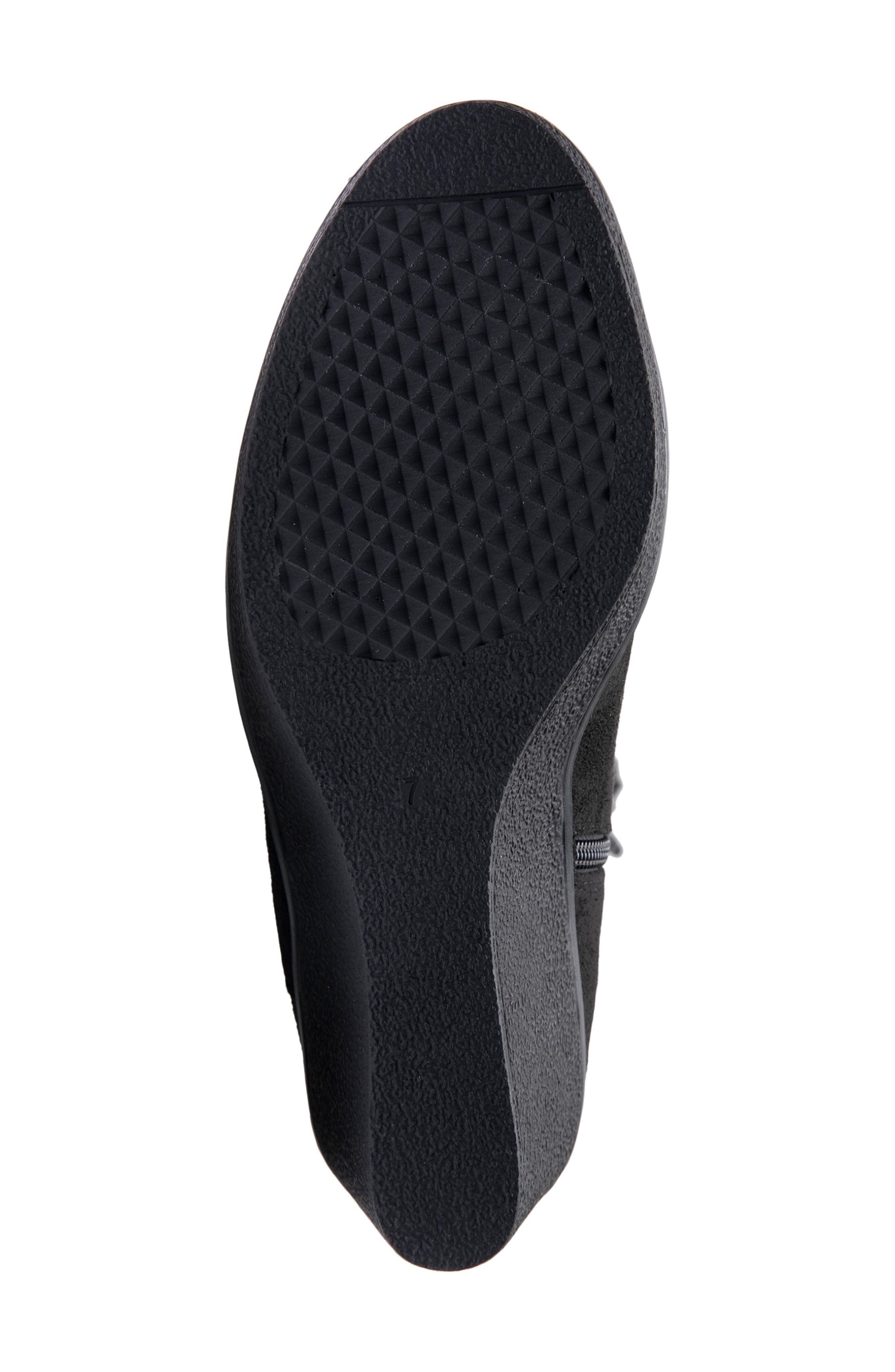 Aerosoles Binocular Boot, Alternate, color, Black Faux Suede