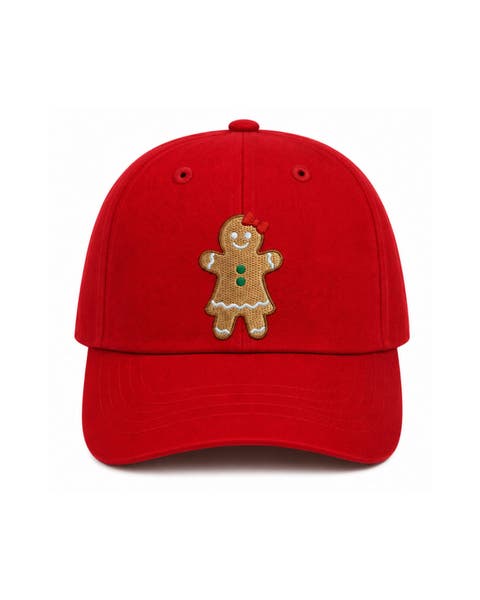 Gingerbread Bow Baseball Hat (little Kid, Big Kid)