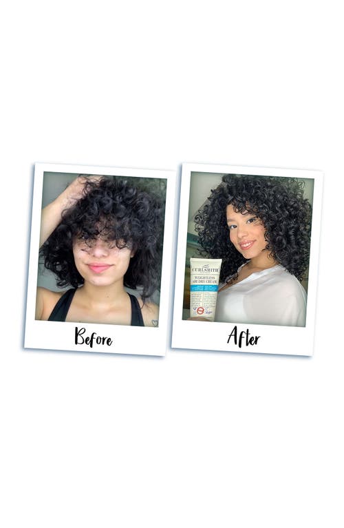 Curlsmith Weightless Air Dry Cream In Transparent
