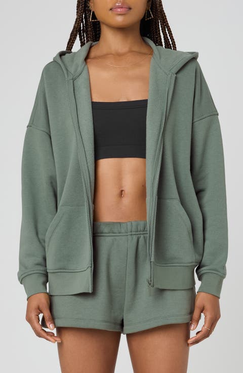Cozy Crush Oversize Zip Hoodie