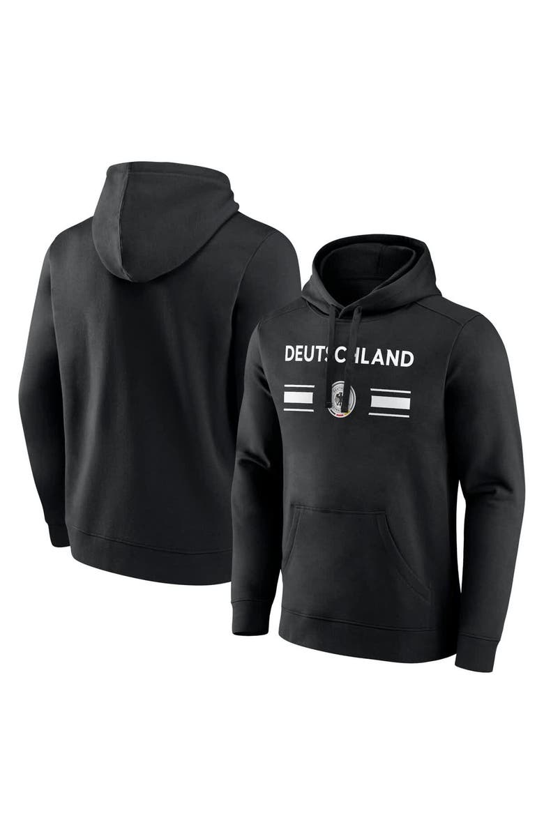 FANATICS Men's Fanatics Branded Black Germany National Team To Victory Pullover Hoodie, Alternate, color, 