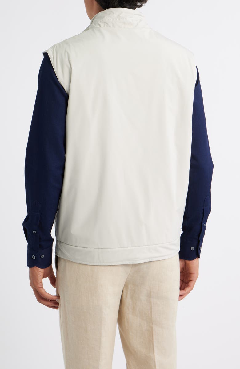 Aurélien Reversible Insulated Resort Vest, Alternate, color, Ecru