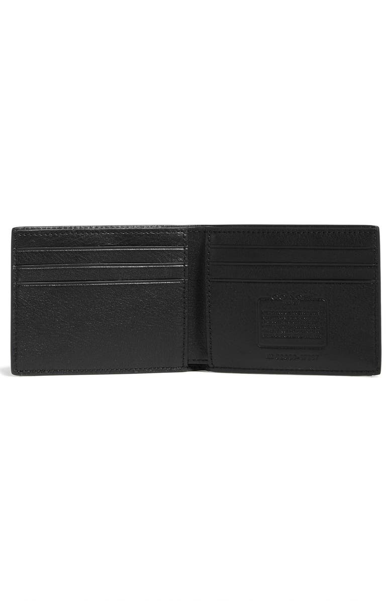 COACH Slim Leather Bifold Wallet, Alternate, color, 