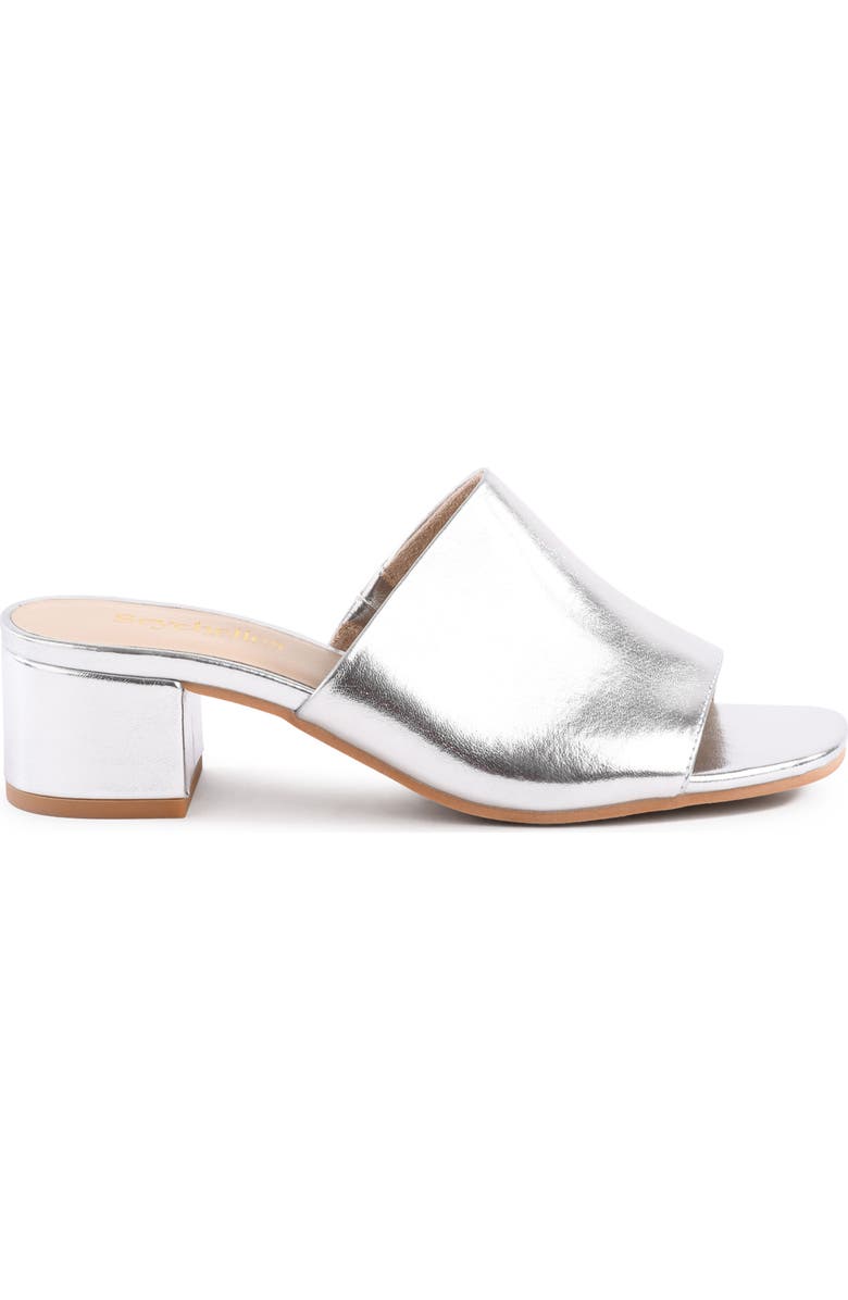 Seychelles Pepper Slide Sandal, Alternate, color, Silver