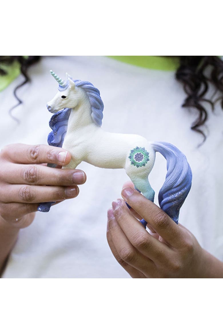 Bayala Mandala Unicorn Stallion Figurine, Alternate, color, Multicolored