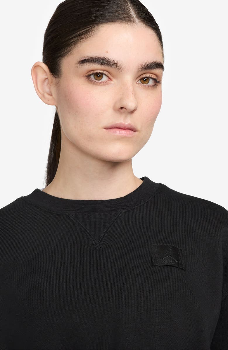 Jordan Flight Fleece Crop Sweatshirt, Alternate, color, 