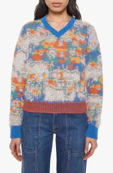 MOTHER The Crop Varsity Sweater