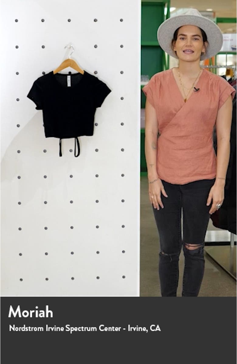 Halo Crop T-Shirt, sales video thumbnail