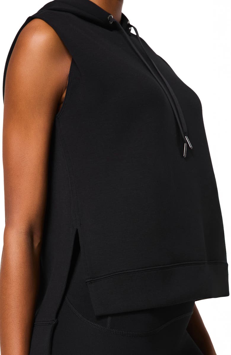 SPANX<sup>®</sup> AirEssentials Sleeveless Hoodie, Alternate, color, Very Black