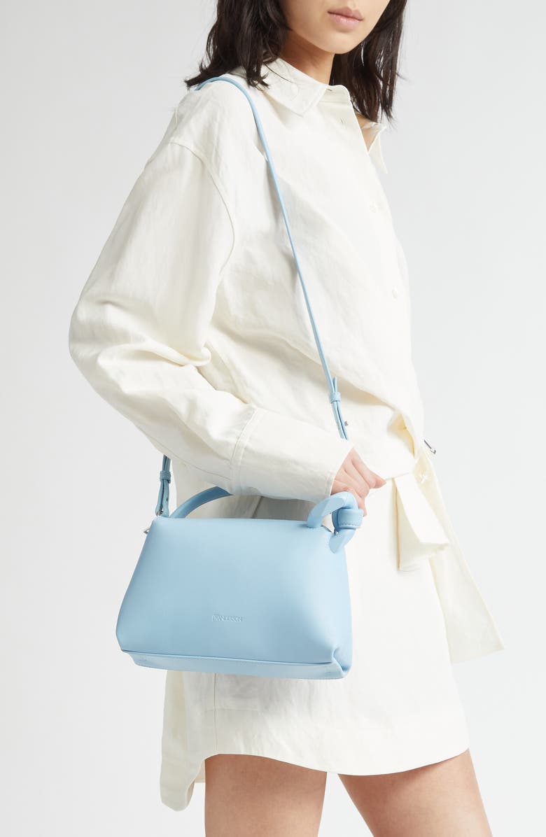 JW Anderson Small JWA Corner Leather Top Handle Bag, Alternate, color,