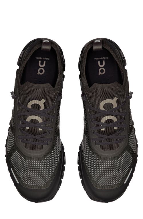 On Cloud 6 Versa Sneaker In Black