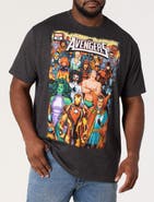True Nation by DXL Big & Tall Avengers Graphic Tee