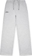 PAPER PLANES Script Weld Logo Open Hem Sweatpants