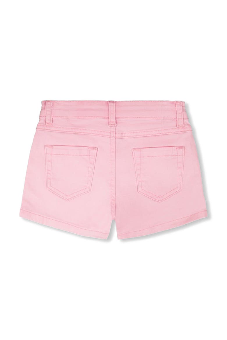 Cherry Embroidery Denim Shorts, Alternate, color, Pink
