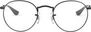 Ray-Ban 50mm Round Optical Glasses
