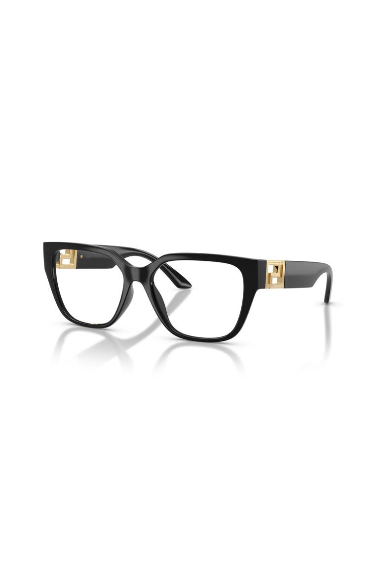 52mm Square optical glasses, Main, color, Black