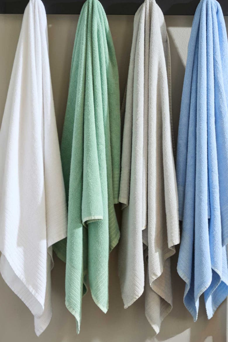 Viscose Odor & Mildew Resistant Spa Towel Collection, Bath Towel 1pc, Alternate, color, Stone