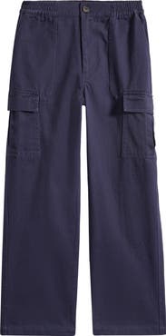 Reiss Kids' Alpine Linen Blend Cargo Pants