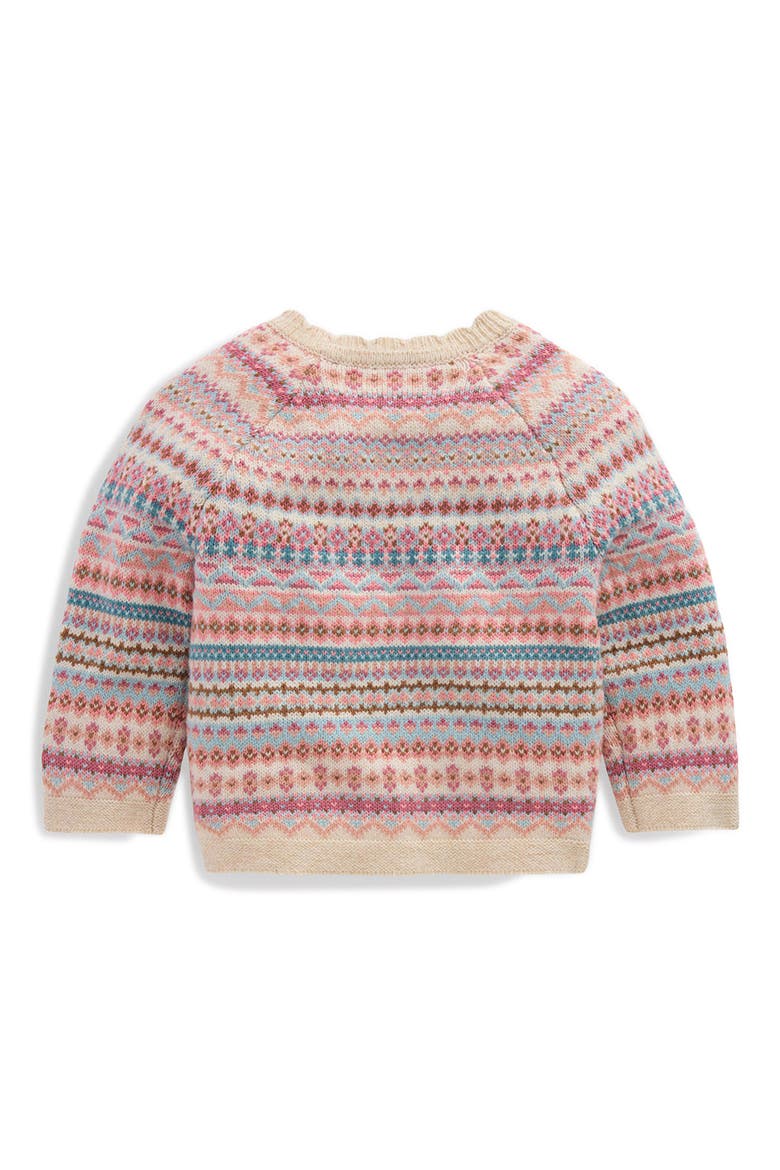 Fair Isle Cardigan, Alternate, color, SOFT MULTI FAIR ISLE