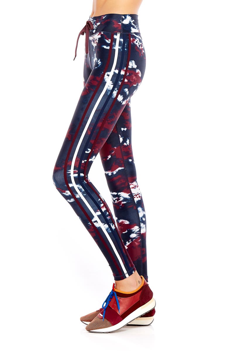 The Upside Royal Tie Dye Yoga Pants, Alternate, color,