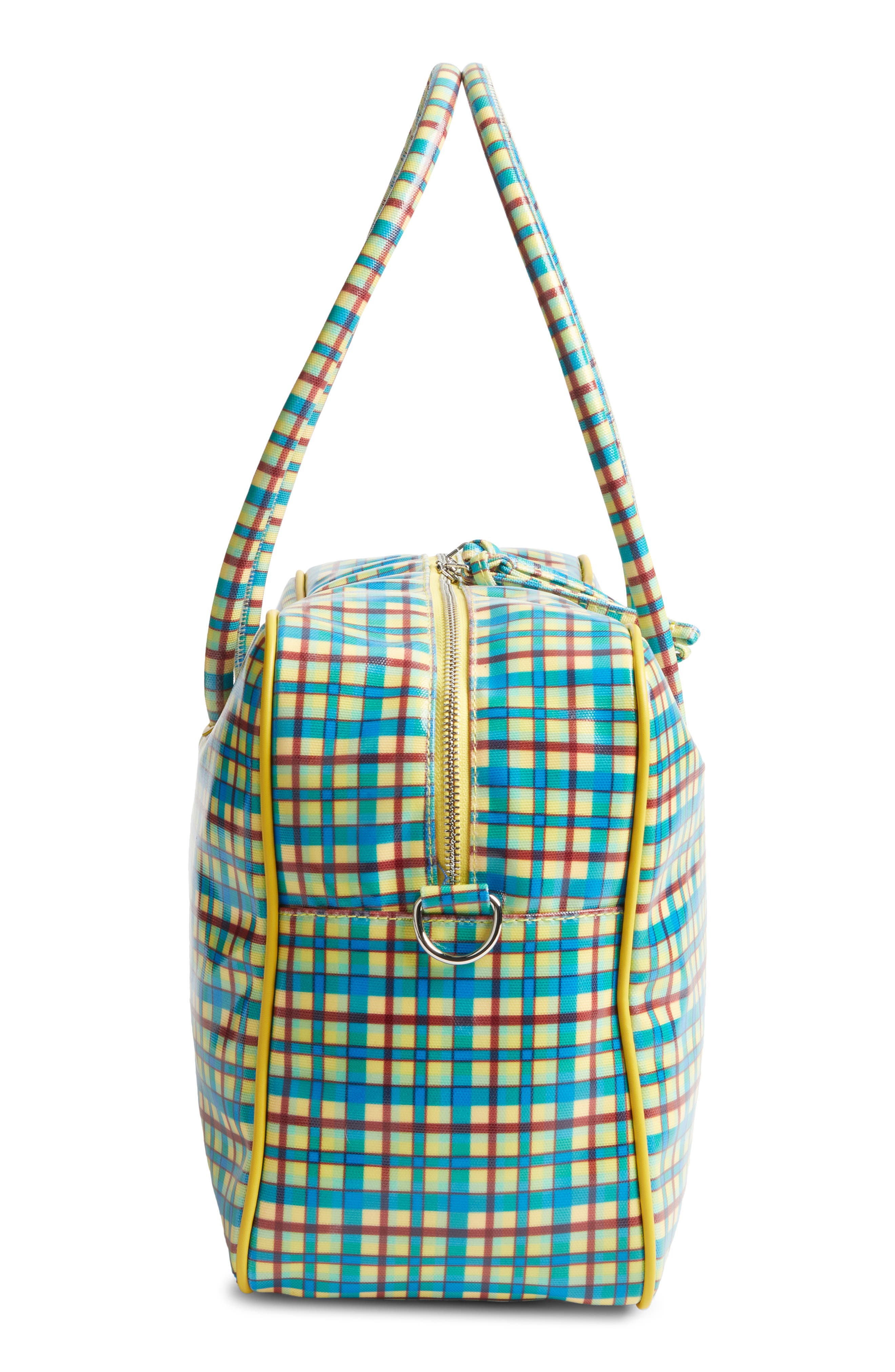 Damson Madder Truro Coated Holdall Shoulder Bag, Alternate, color, Green Multi