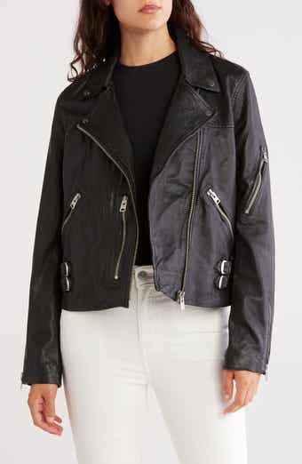 AllSaints Prescott Leather Biker Jacket