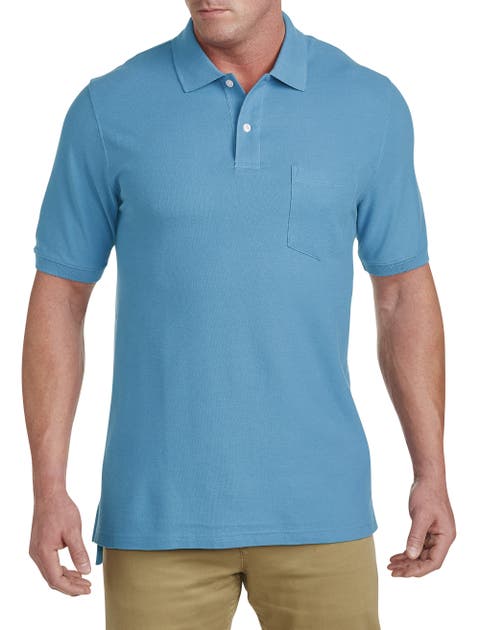 Big & Tall Pocket Piqué Polo Shirt