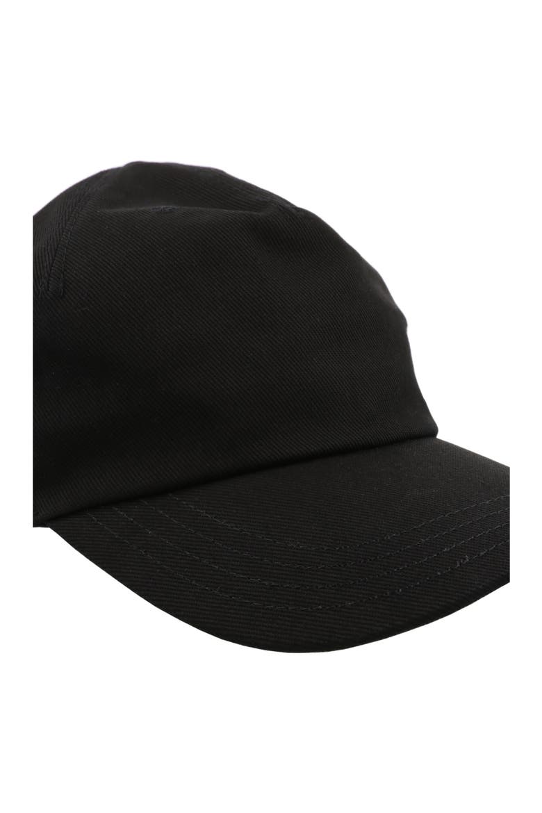 Logo Embroidered Baseball Cap, Alternate, color, BLACK IVORY