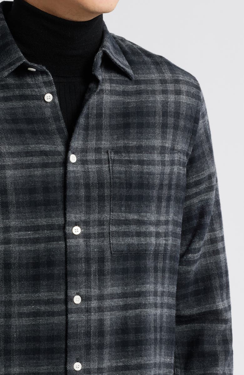 NN07 Arne Flannel Button-Up Shirt, Alternate, color,