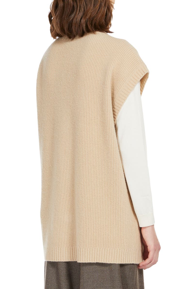 Weekend Max Mara Pesco Virgin Wool Sweater Vest, Alternate, color, 