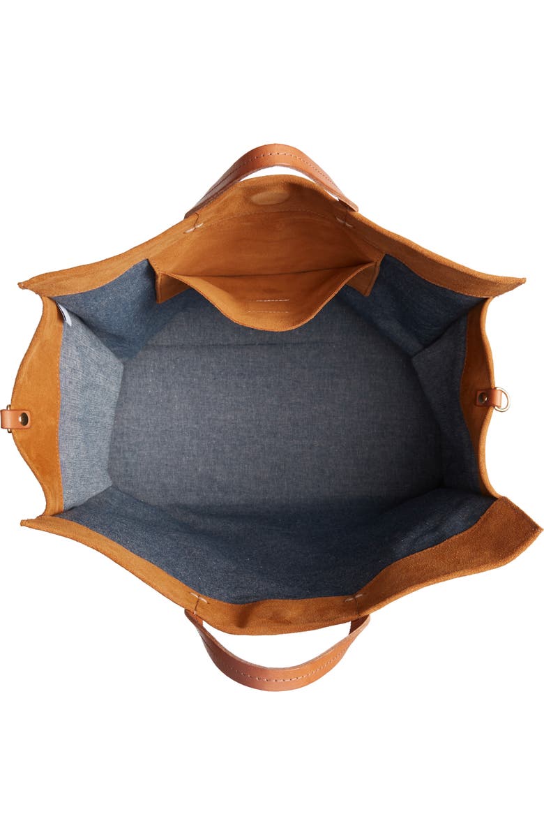 Clare V. Simple Suede Tote, Alternate, color,