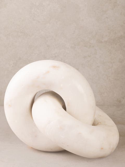 Munich Marble Knot Sculpture