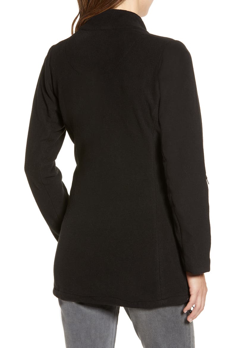 Booker Maternity Coat, Alternate, color, BLACK