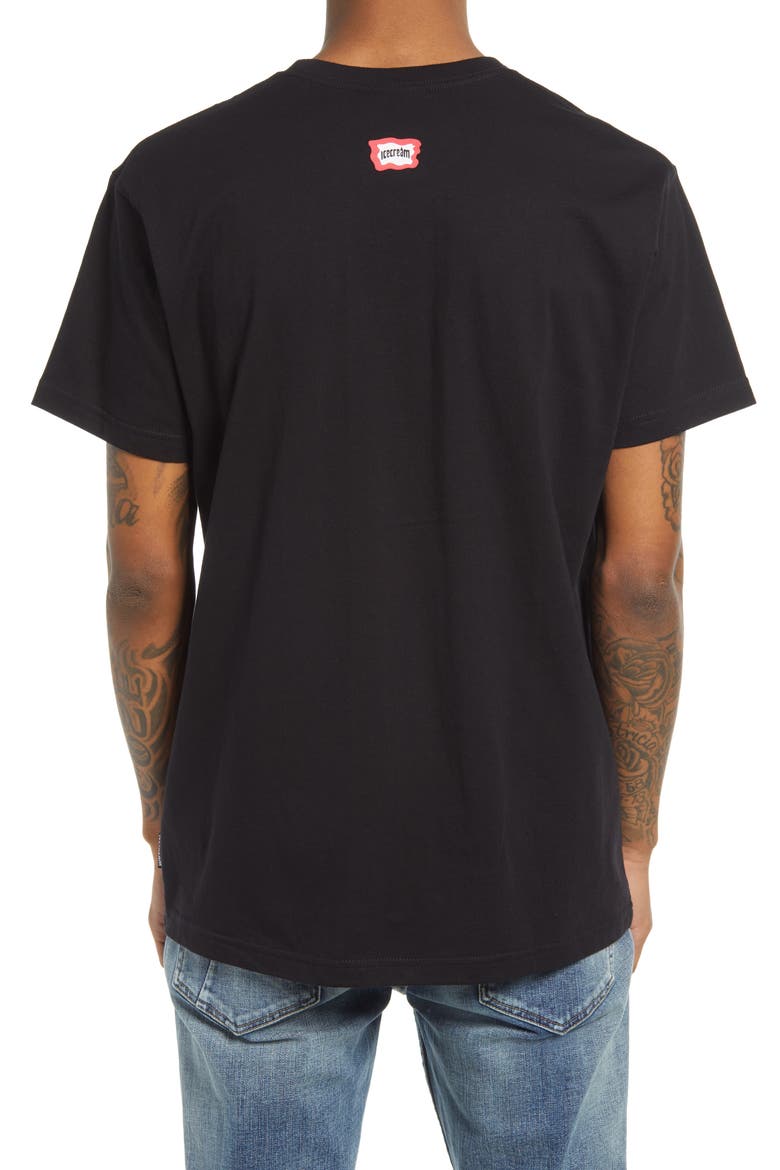 Men's Cash Rules Graphic Tee, Alternate, color, BLACK