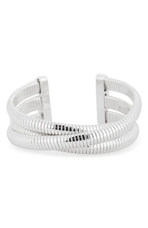 Omega Chain Cuff Bracelet