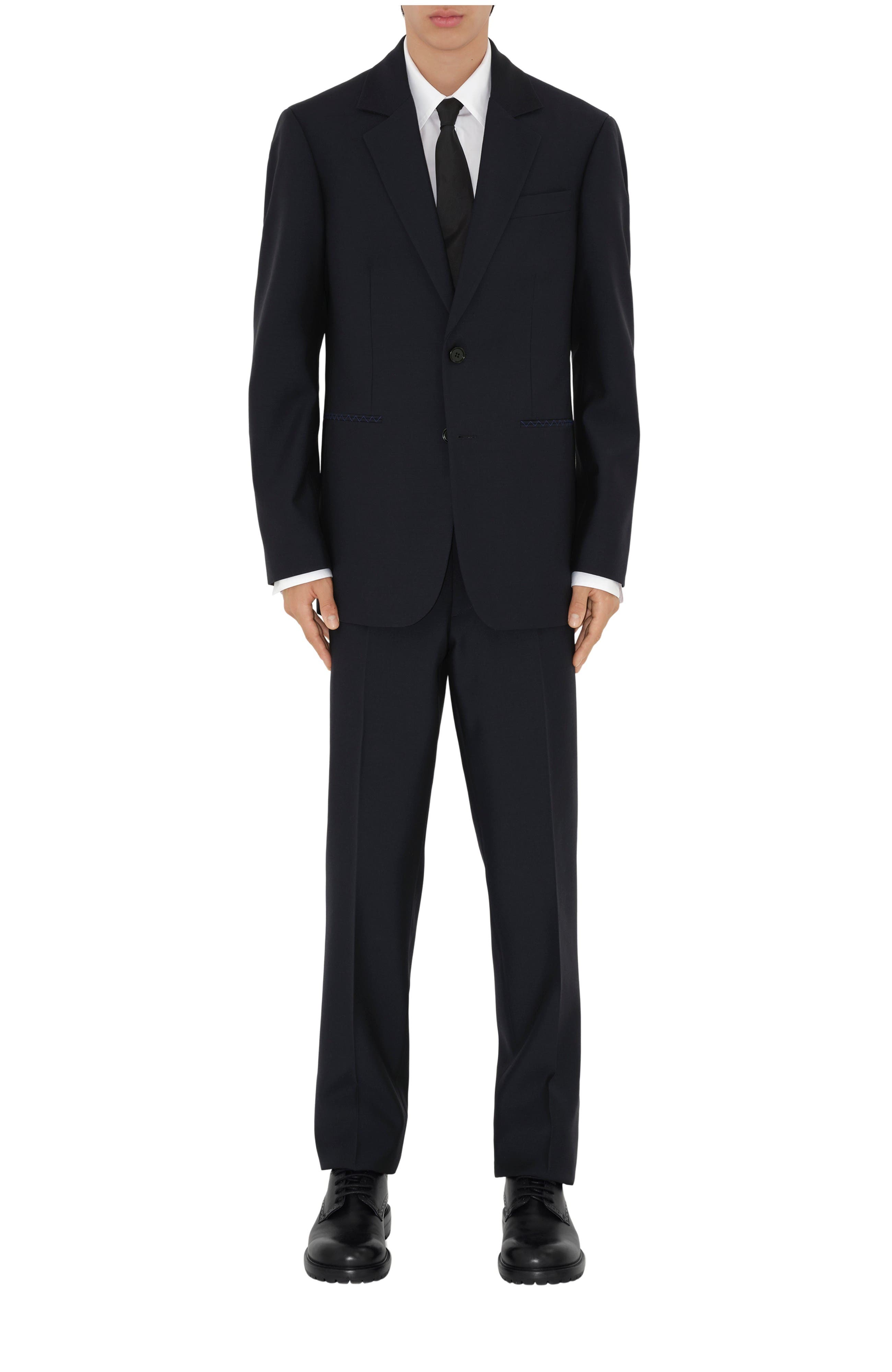 Wool Tailored Trousers - image 3