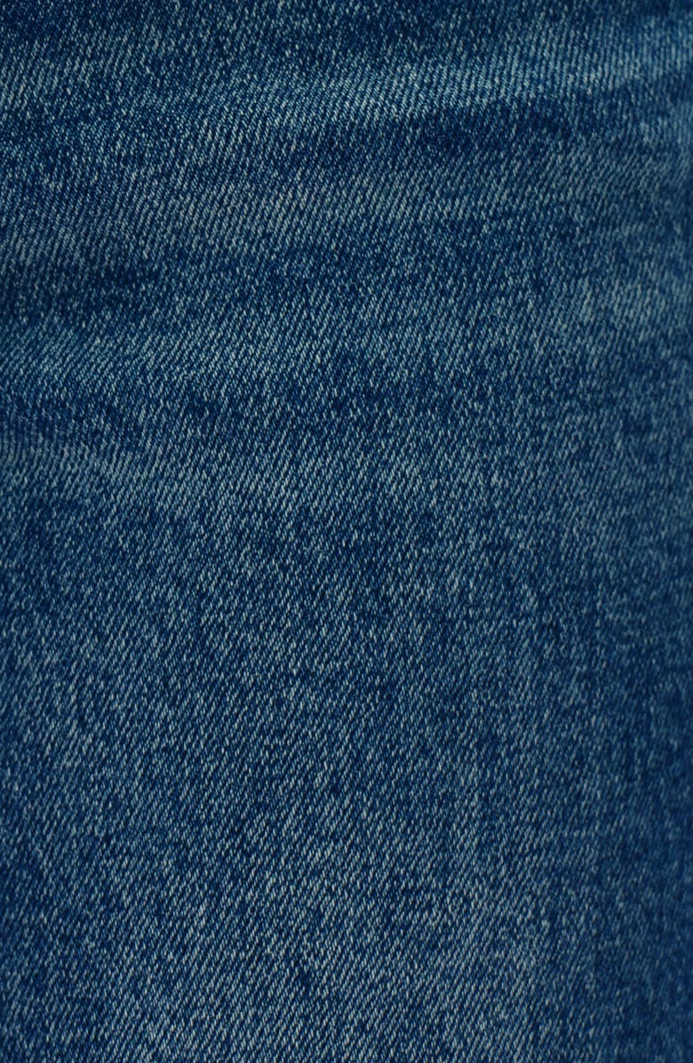 Bayeas High Waist Relaxed Straight Leg Jeans, Alternate, color, Retro Dark Blue