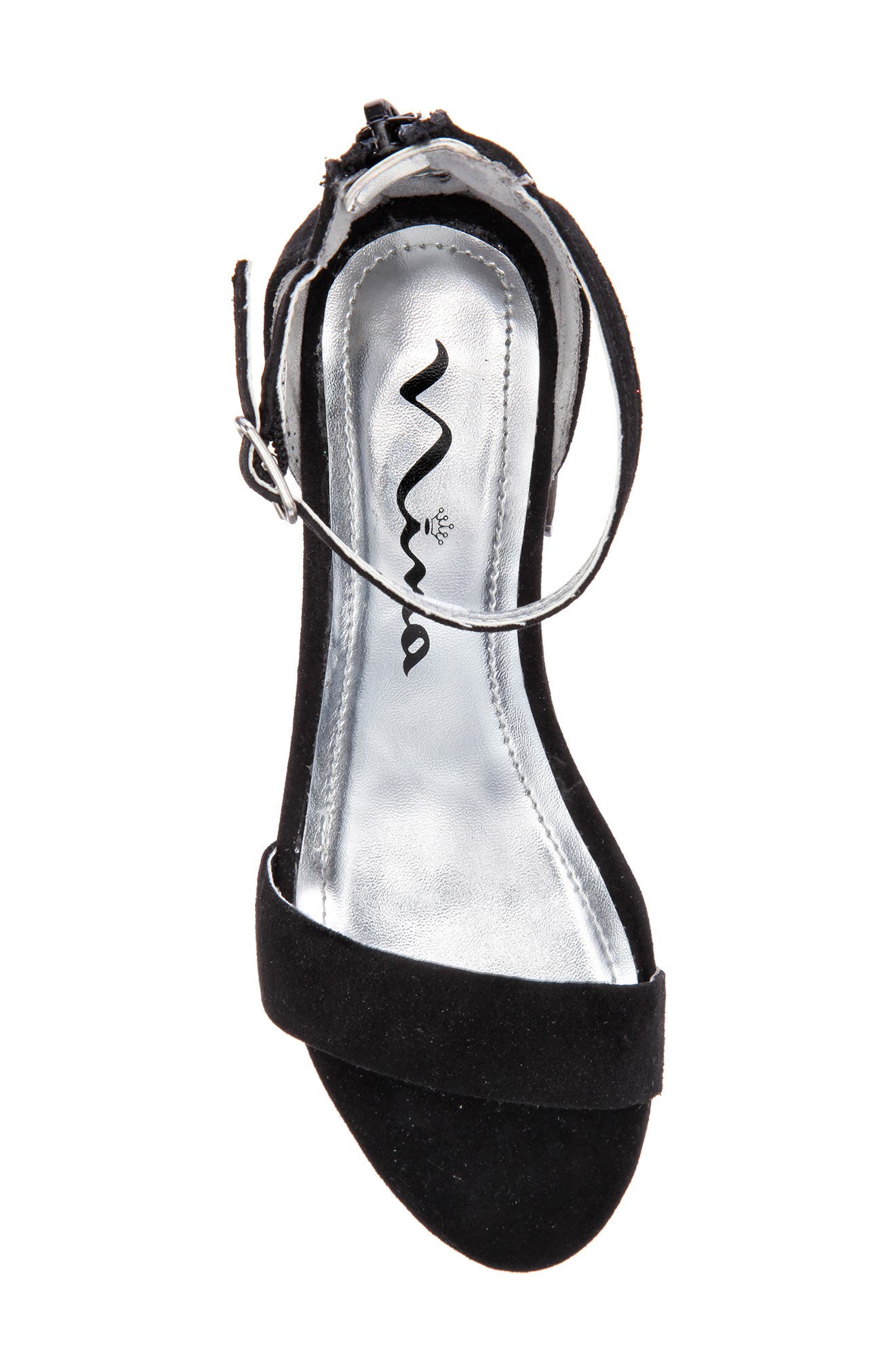 Hidi Sandal, Alternate, color, BLACK MICROSUEDE